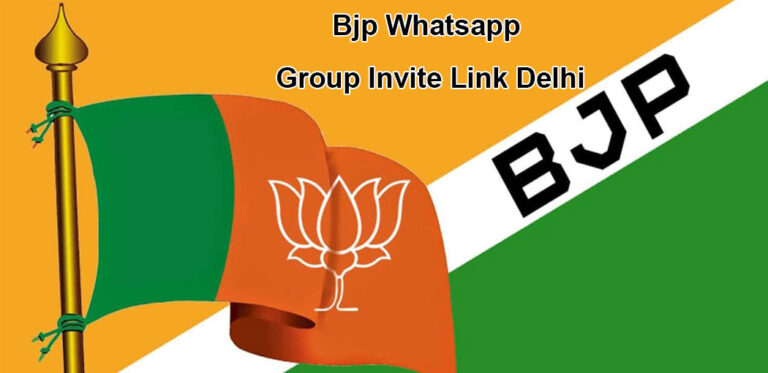 Bjp Whatsapp Group Invite Links Delhi