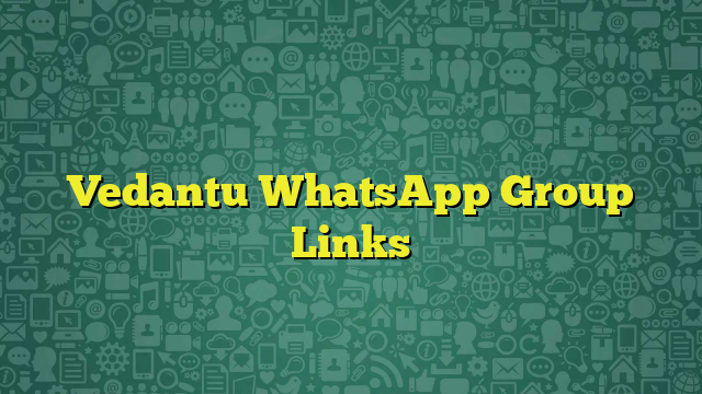 Vedantu WhatsApp Group Links